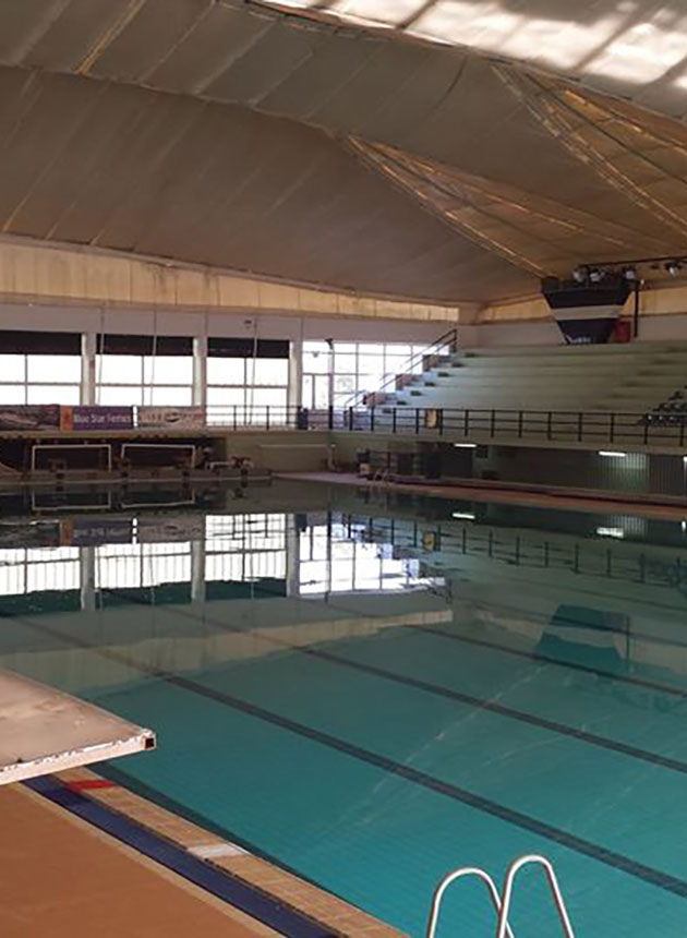 SWIMMING POOL OF THE NATIONAL SPORTS CENTER OF CHIOS ISLAND